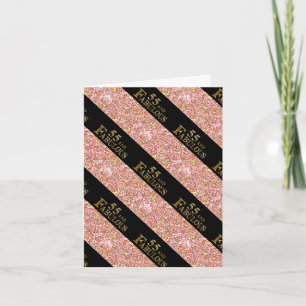 Carte Anniversaire 55 ans