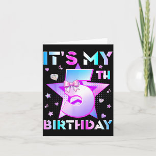 Carte Anniversaire 5 ans Kpop 5 ans drôle d'anniversaire