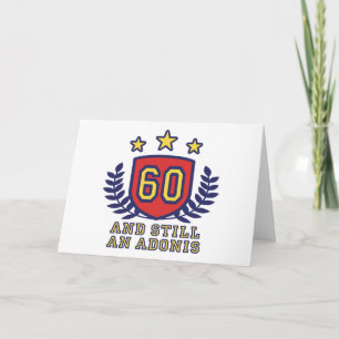 Carte Anniversaire 60 ans