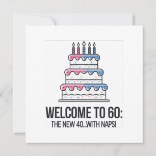 Carte Anniversaire 60 ans