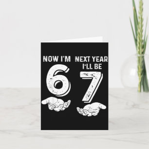 Carte anniversaire 6 ans 67 tendance 6 l'année prochaine