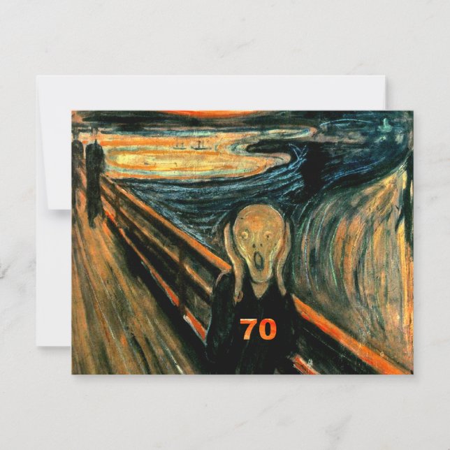 Carte Anniversaire 70 ans (Devant)