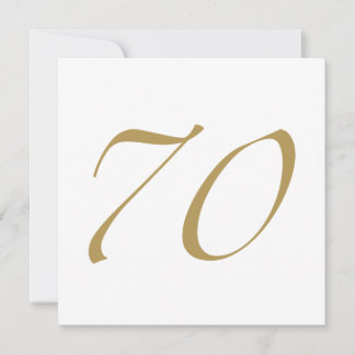 Carte Anniversaire 70 ans