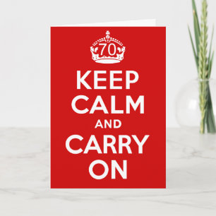 Carte Anniversaire 70 ans