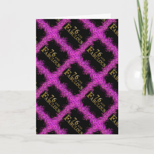 Carte Anniversaire 76 ans