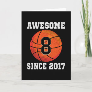 Carte Anniversaire 8 ans Amateur de Sketll 8 Ans Vieux S