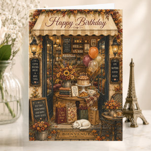 Carte Anniversaire à Paris Amoureux de Paris Anniversair
