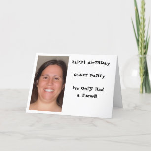 Carte Anniversaire adulte