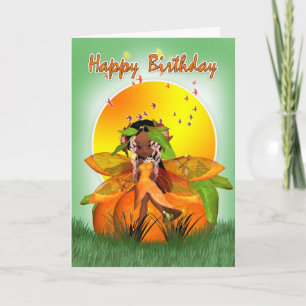 Carte Anniversaire - Afro-Américain
