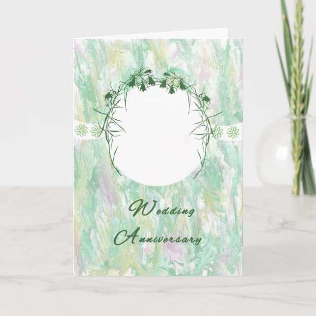 Carte Anniversaire ajouter votre propre image (Devant)