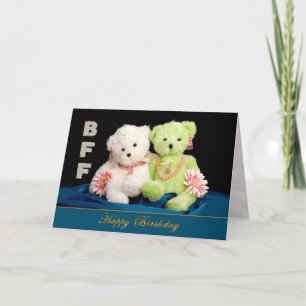 CARTE ANNIVERSAIRE, AMIE,