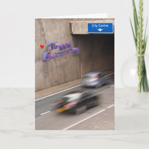 Carte anniversaire amusante