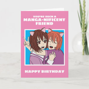 Carte Anniversaire Anime Et Manga Pour Le Meilleur