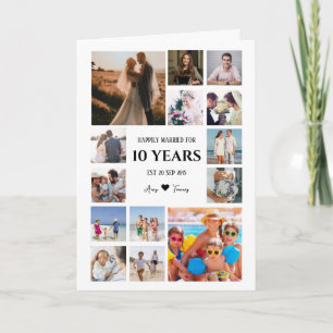 Carte Anniversaire avec les noms de couple Photo