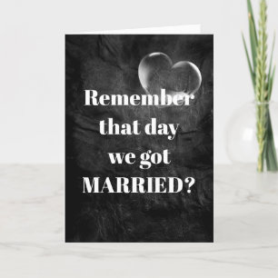 Carte Anniversaire Bubble Heart on Leather