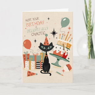 Carte Anniversaire chaotique   Joyeux anniversaire