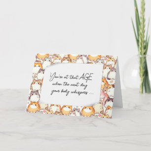 Carte Anniversaire Chubby Cartoon Chats Humour