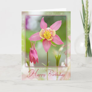 Carte Anniversaire Columbine