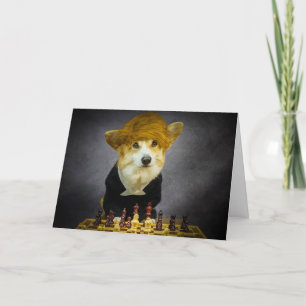 Carte Anniversaire Corgi