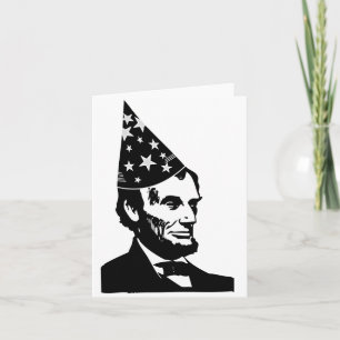 Carte Anniversaire d'Abraham Lincoln