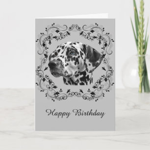 Carte Anniversaire dalmate