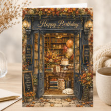 Anniversaire d'amateur de livres Automne Anniversa