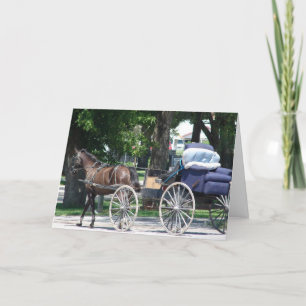 Carte Anniversaire d'Amish Recliner