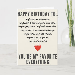Carte Anniversaire d'amour drôle coquin romantique
