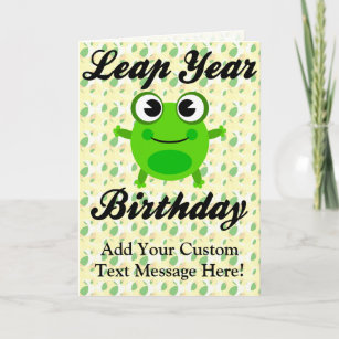 Cartes Grenouille D Anniversaire Zazzle Fr