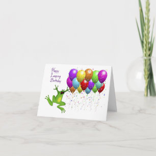 Carte Anniversaire d'année bissextile joyeux