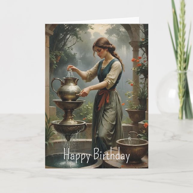 Carte Anniversaire d'Aquarius (Devant)