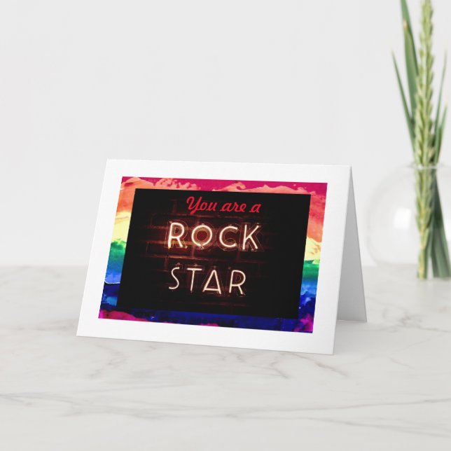 Carte Anniversaire de 5" x 7" pour les couples Rai (Devant)