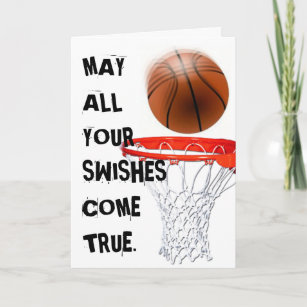 Cartes De Vœux Basket Ball Zazzle Fr