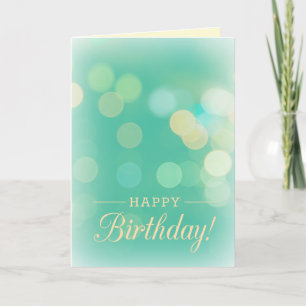 Carte Anniversaire de Bokeh