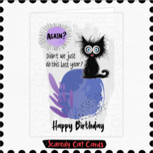 Anniversaire de Chat Peureux