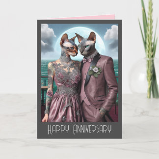 Carte Anniversaire de Chat Sphynx | Remplir ensemb