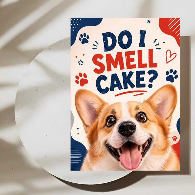 Carte Anniversaire de chien drôle (Créateur téléchargé)