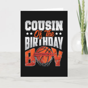 Carte Anniversaire de cousin Sketll garçon de la famille