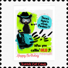 Anniversaire de "Cowboy" Chat Peureux