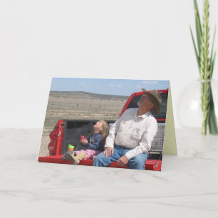 Carte Anniversaire de Cowboy Grand-pa - Ouest