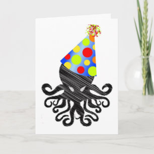 Carte Anniversaire de Cthulhu