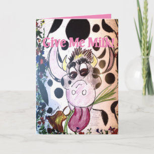 Carte Anniversaire de enfant au lait