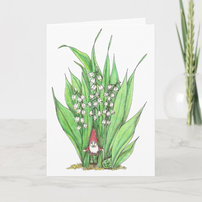 Carte Anniversaire de fée de mai (Devant)