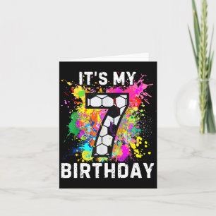 Carte Anniversaire de football 7