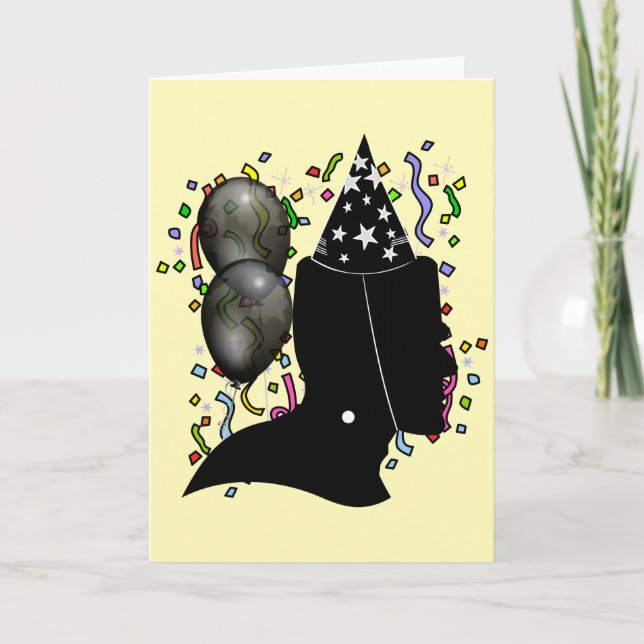Carte Anniversaire de Frankenstein (Devant)