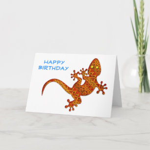 Carte Anniversaire de Gordon Gecko