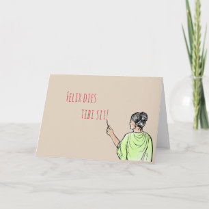 Carte Anniversaire de Graffito