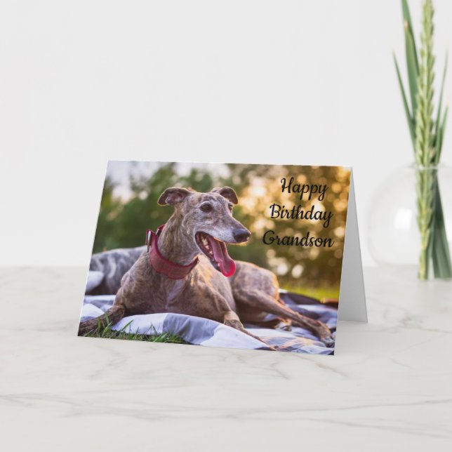 CARTE *ANNIVERSAIRE DE GRAND-DÉJEUNER* ESPÈRE QUE VOUS Ê (Devant)