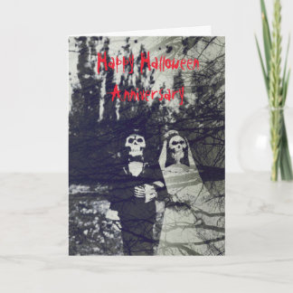 Carte Anniversaire de Halloween