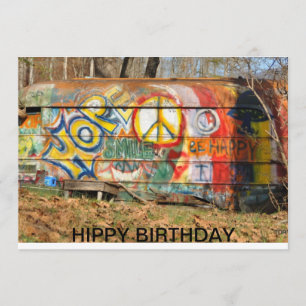CARTE ANNIVERSAIRE DE HIPPY